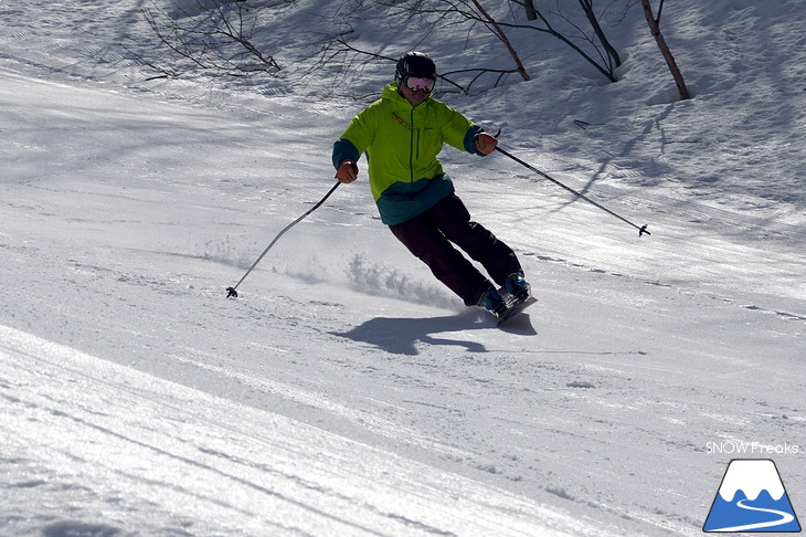 サッポロテイネ モノスキーで春雪遊び・尾形信とゆかいな仲間たち♪